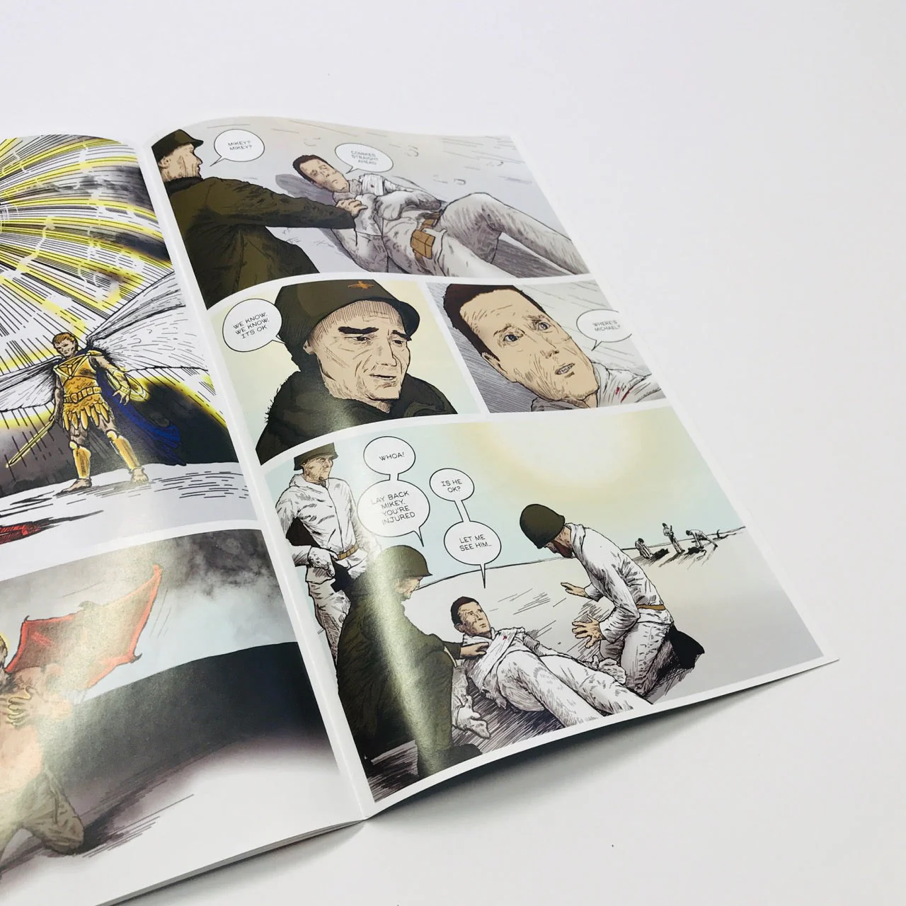 20 Pack of Saint Michael Above the 38th Parallel Comic Book (Gold Edition) - Image 13