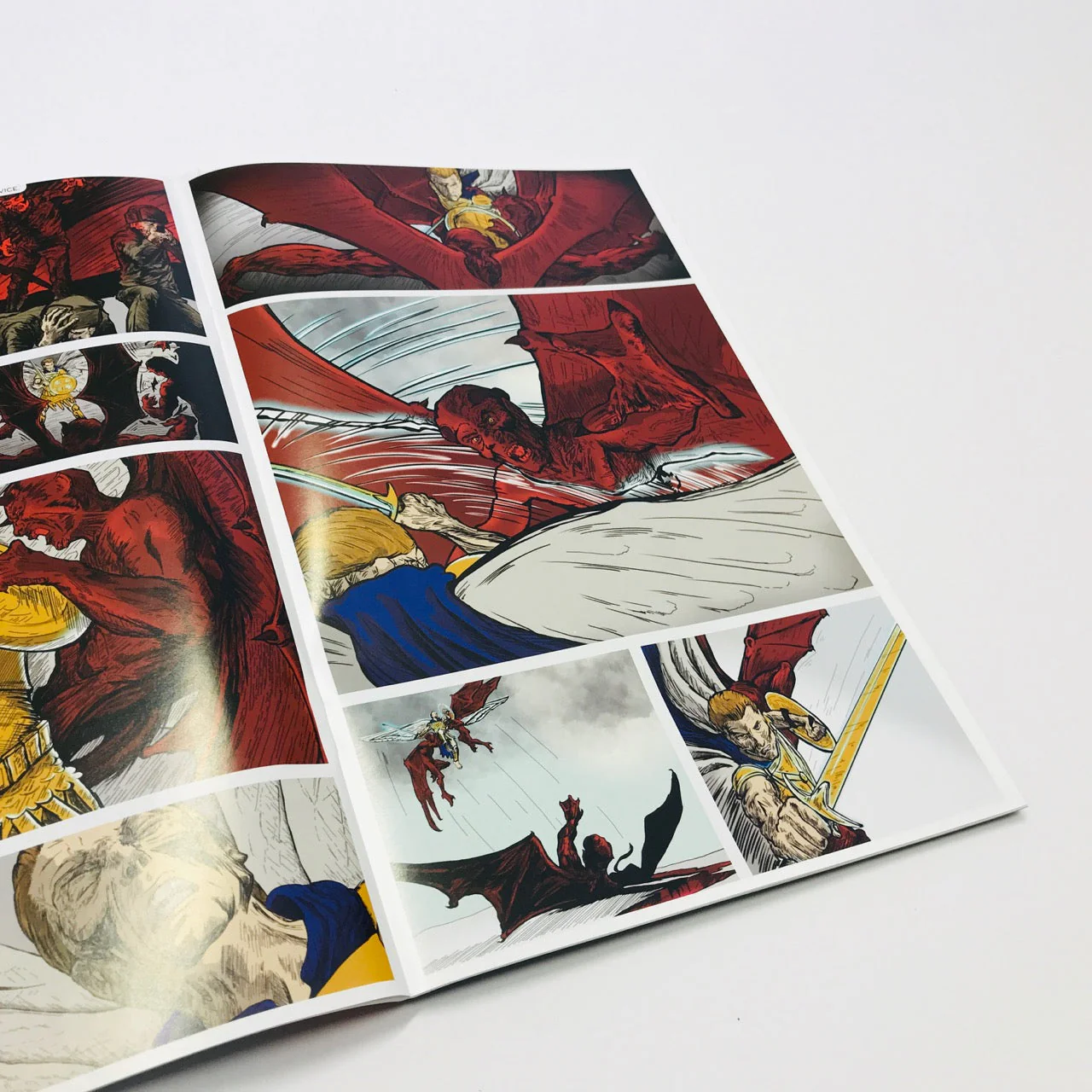 20 Pack of Saint Michael Above the 38th Parallel Comic Book (Gold Edition) - Image 9