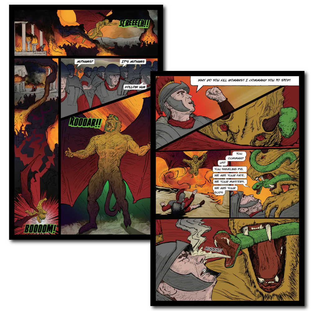 20 Pack of Saint Michael Defend Us In Battle Comic Book - Image 4