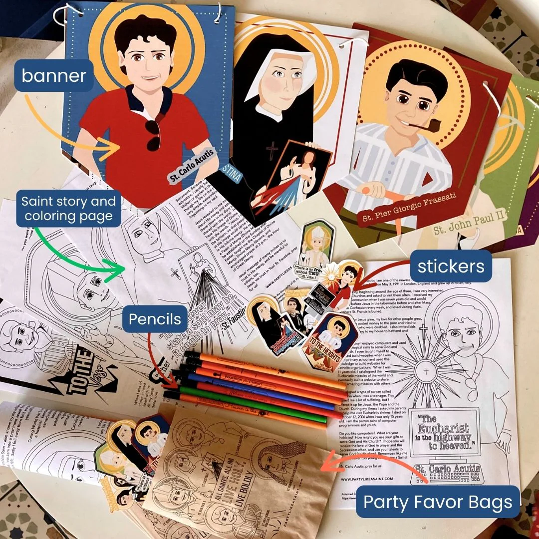 20th Century Saints Party Kit - Image 2