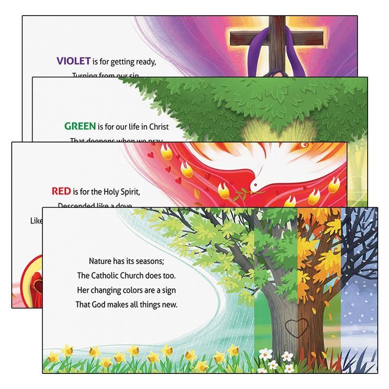 A Little Catholic's Book of Liturgical Colors board book - Image 2