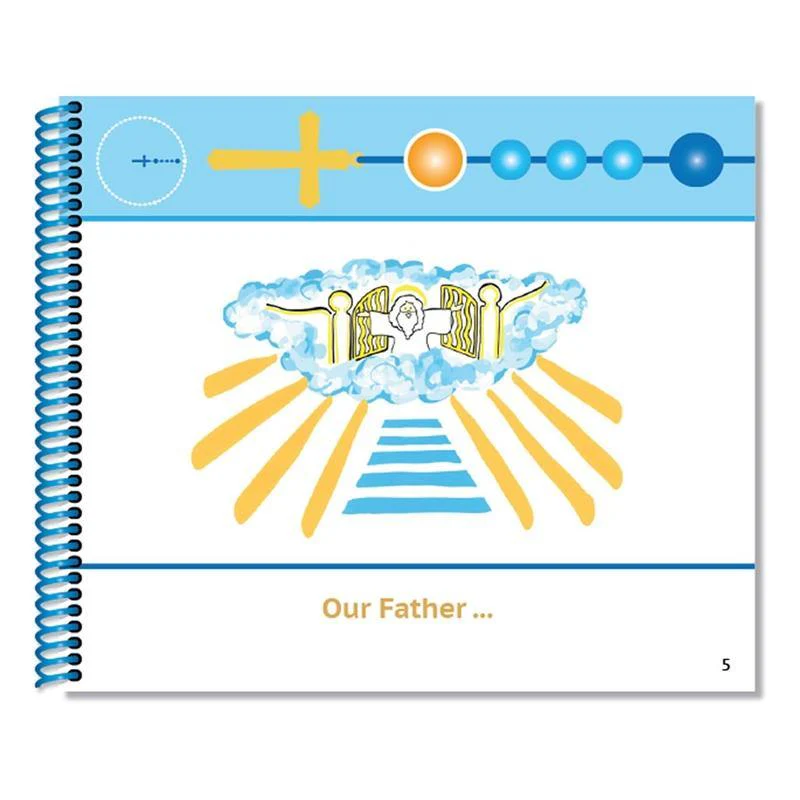 A Little Catholic's First Rosary Book: Bead-by-Bead Picture Prayer Book (4-BOOK SET) - Image 7