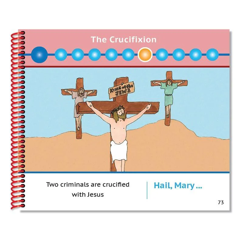 A Little Catholic's First Rosary Book: Bead-by-Bead Picture Prayer Book (4-BOOK SET) - Image 9