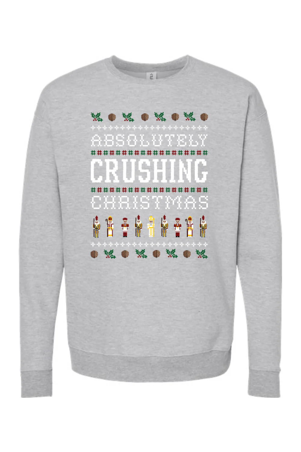 Absolutely Crushing Christmas - Crewneck Sweatshirt - Image 5
