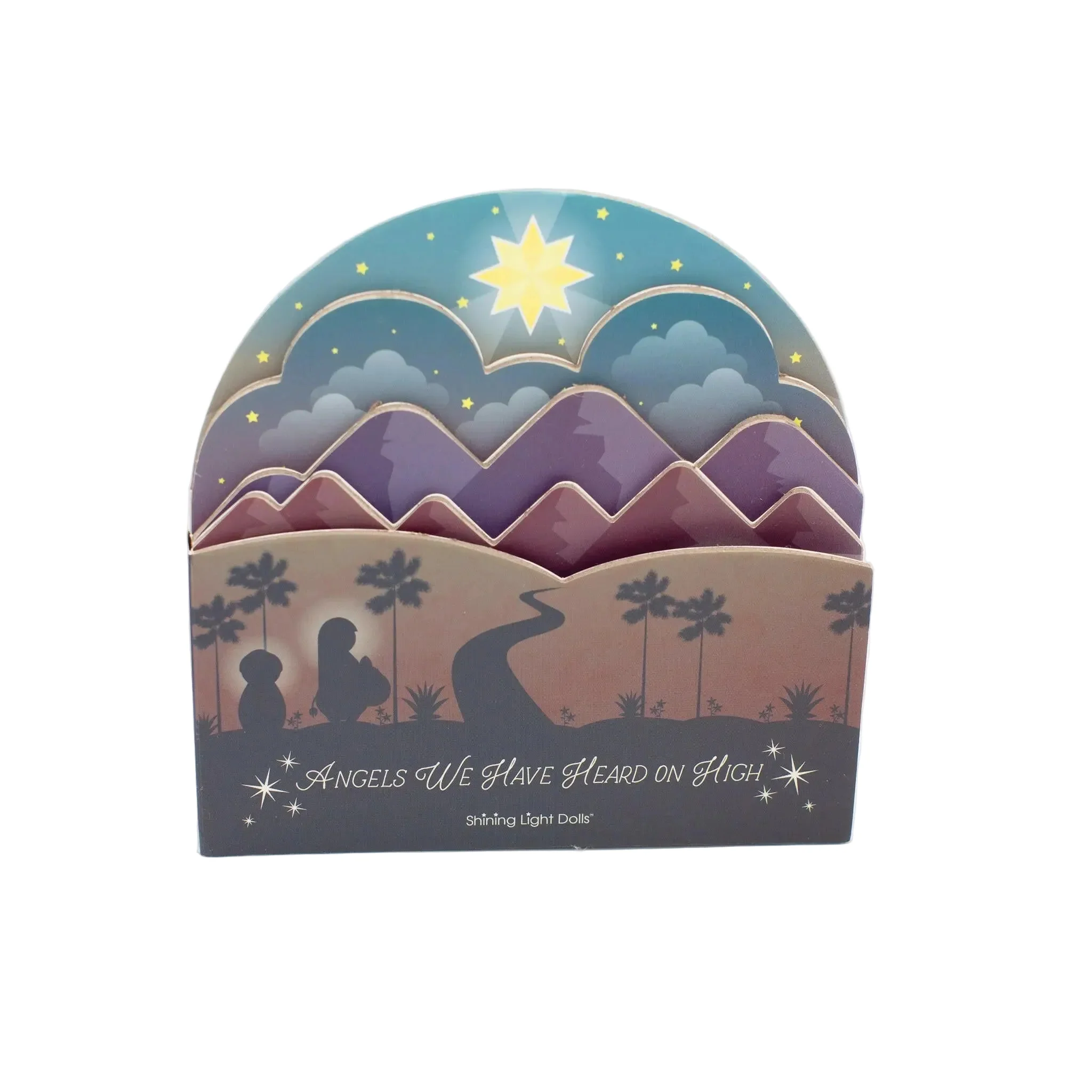 Angels We Have Heard On High shaped book - Image 9