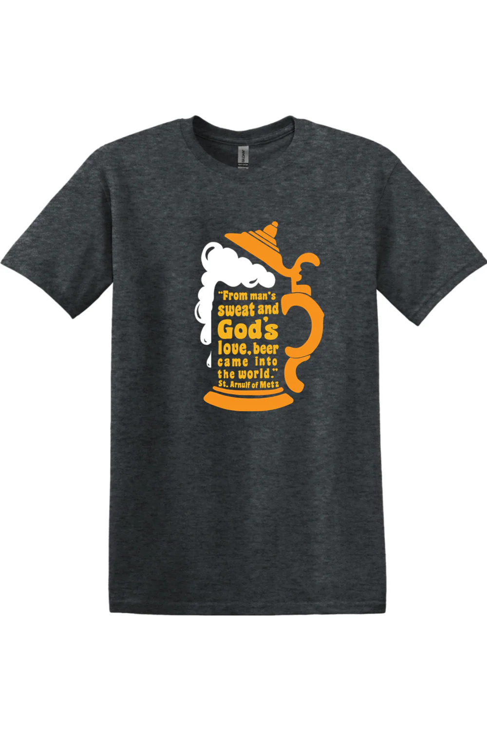Beer Stein Quote - Adult T-shirt - Image 18