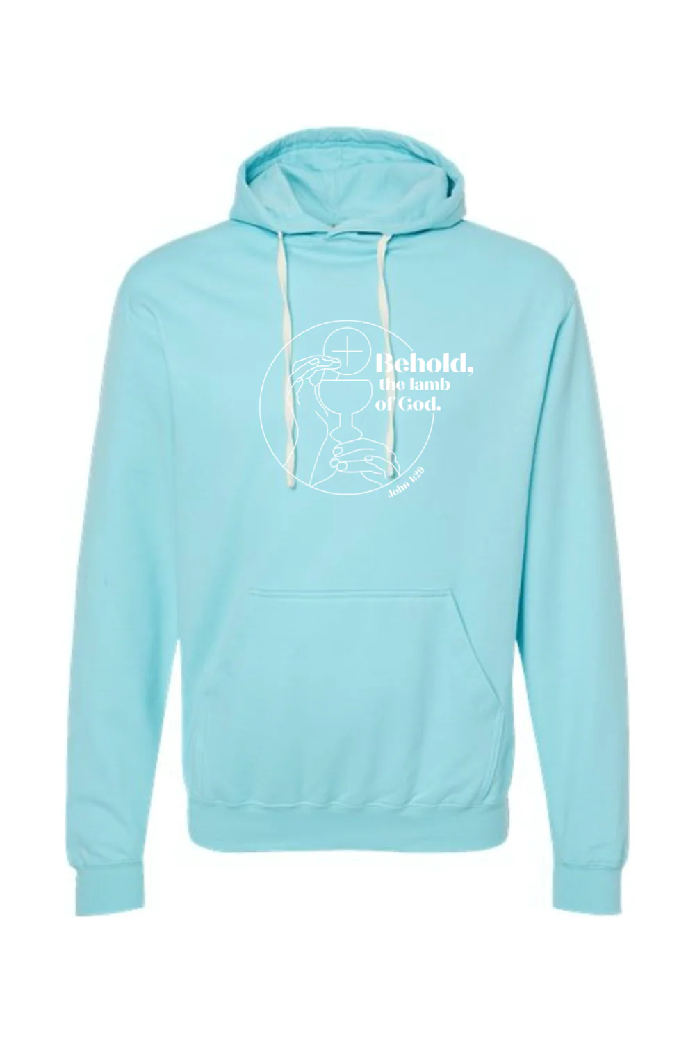 Behold, the Lamb of God - John 1:29 Hoodie Sweatshirt - Image 11