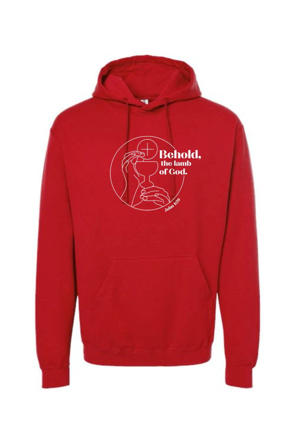 Behold, the Lamb of God - John 1:29 Hoodie Sweatshirt - Image 12