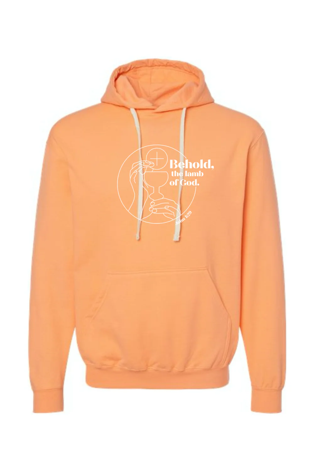 Behold, the Lamb of God - John 1:29 Hoodie Sweatshirt - Image 3