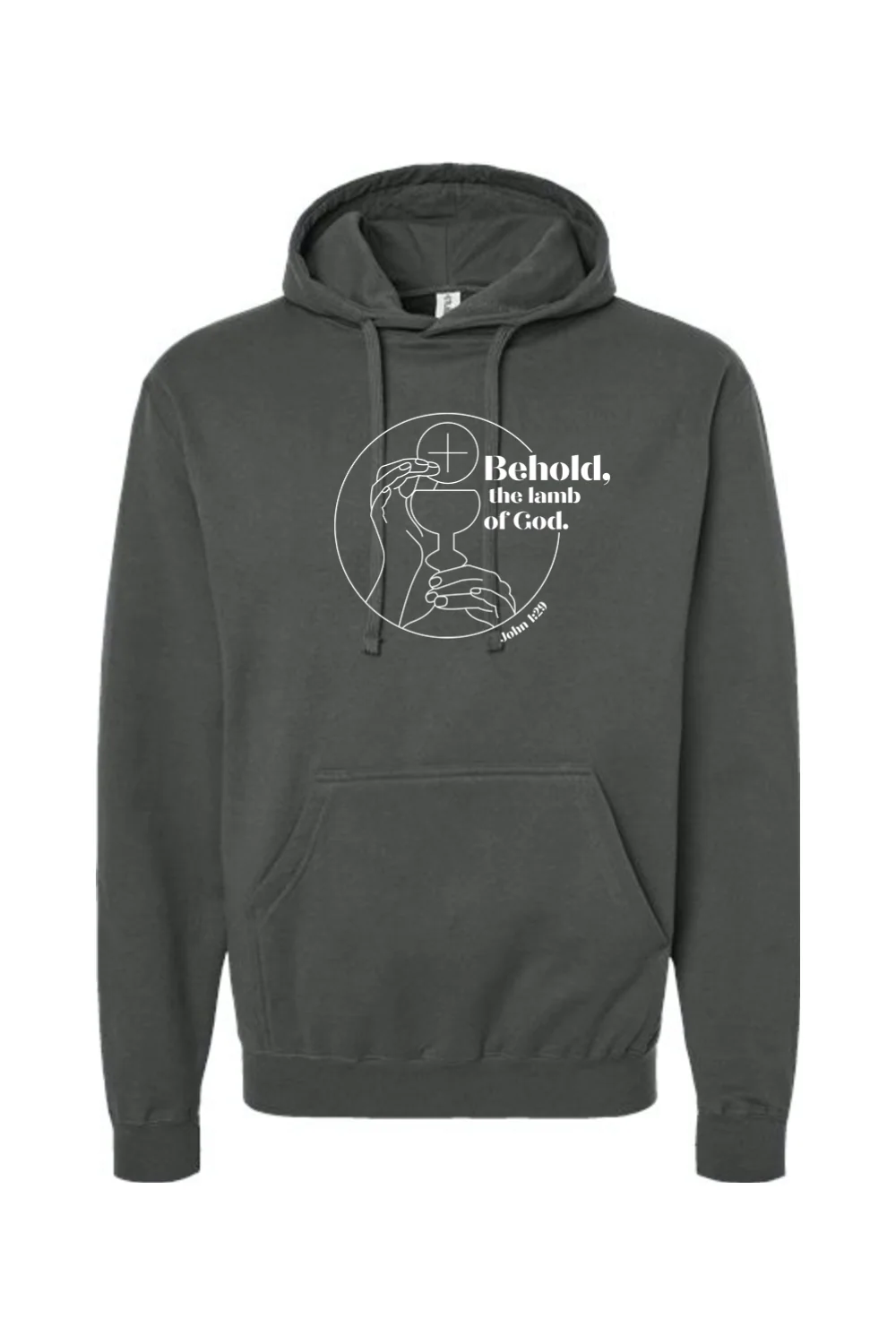Behold, the Lamb of God - John 1:29 Hoodie Sweatshirt - Image 4