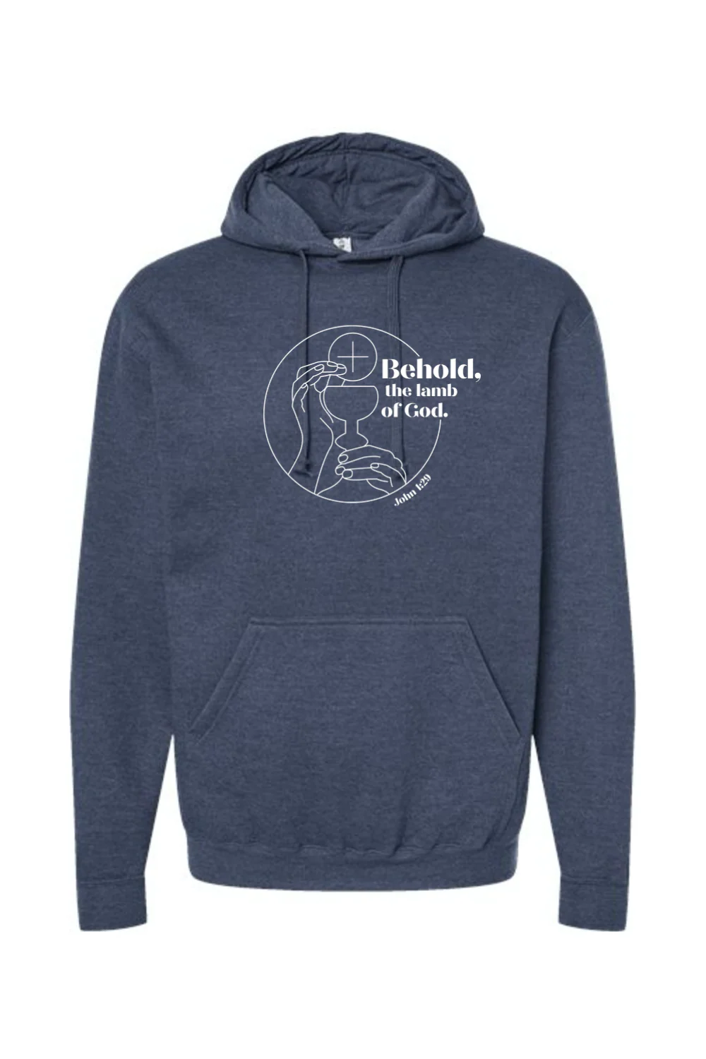 Behold, the Lamb of God - John 1:29 Hoodie Sweatshirt - Image 6