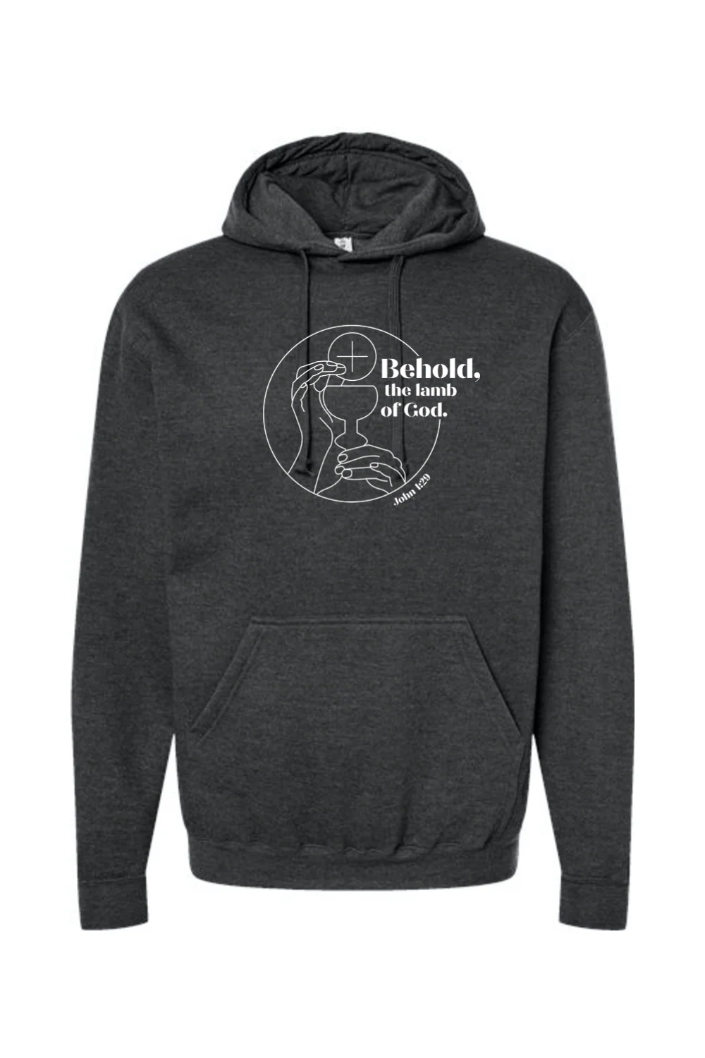 Behold, the Lamb of God - John 1:29 Hoodie Sweatshirt - Image 7