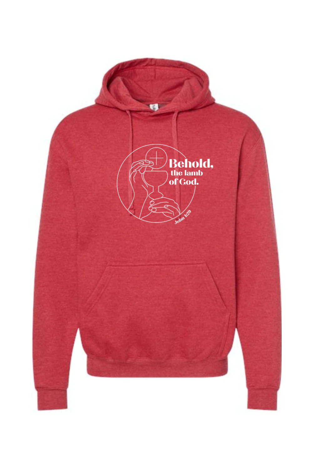 Behold, the Lamb of God - John 1:29 Hoodie Sweatshirt - Image 9