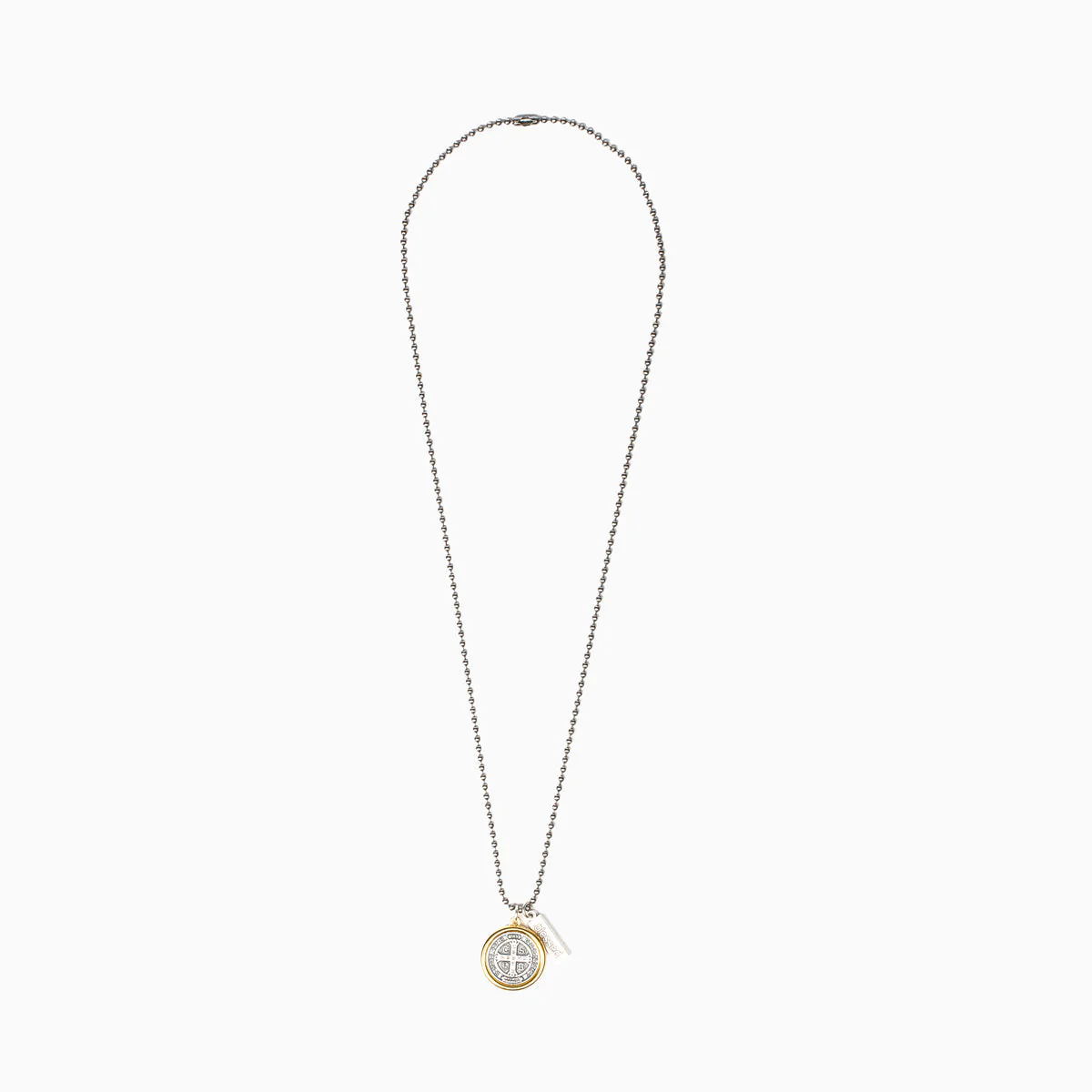 Benedictine Blessing Gold Rim Necklaces - Image 7