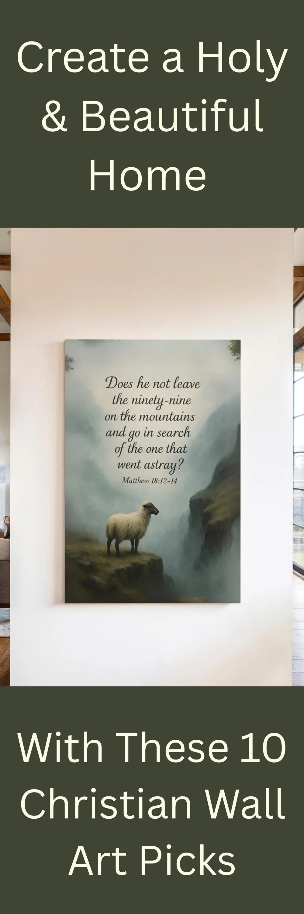 Biblical Canvas Art Decor - Image 10
