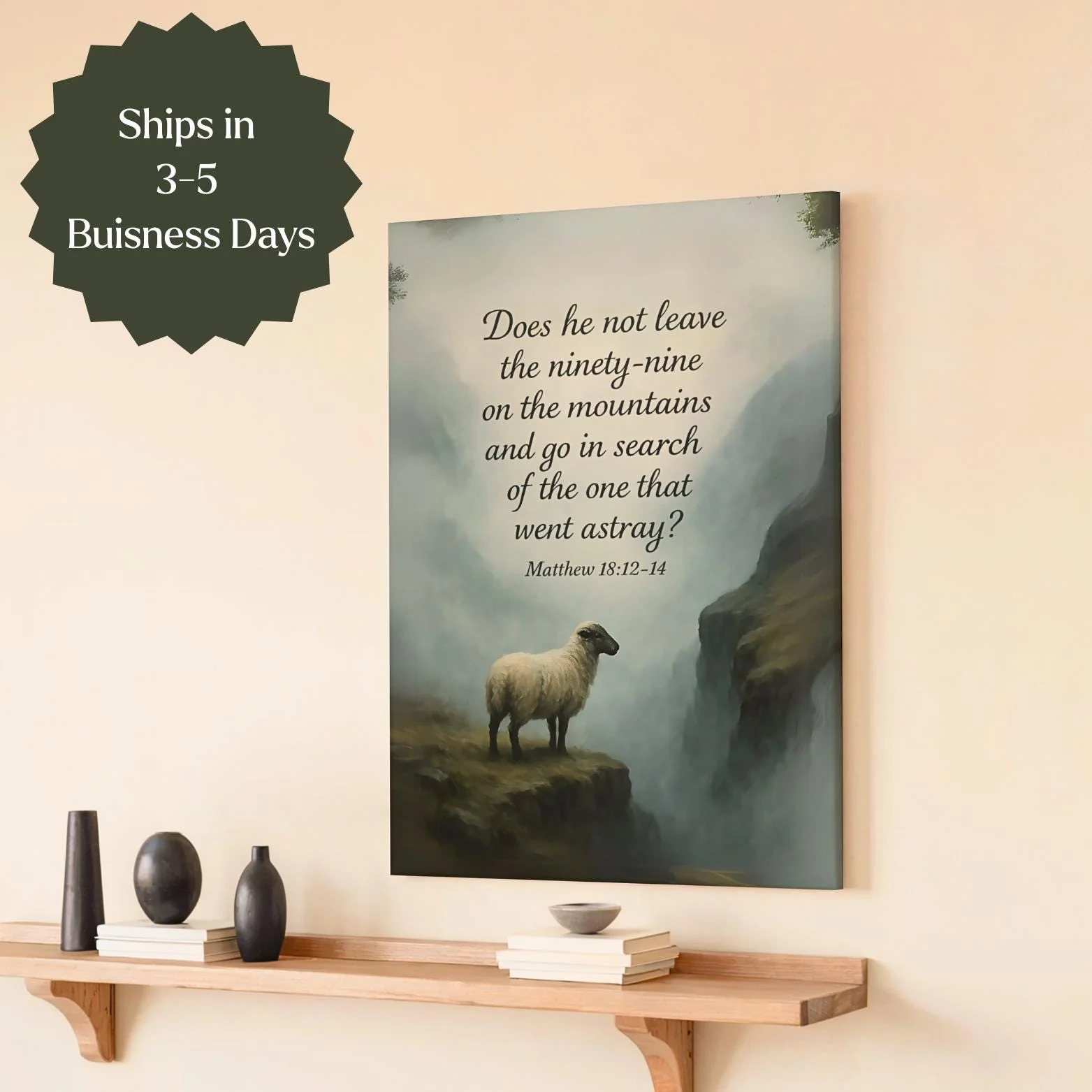 Biblical Canvas Art Decor - Image 2