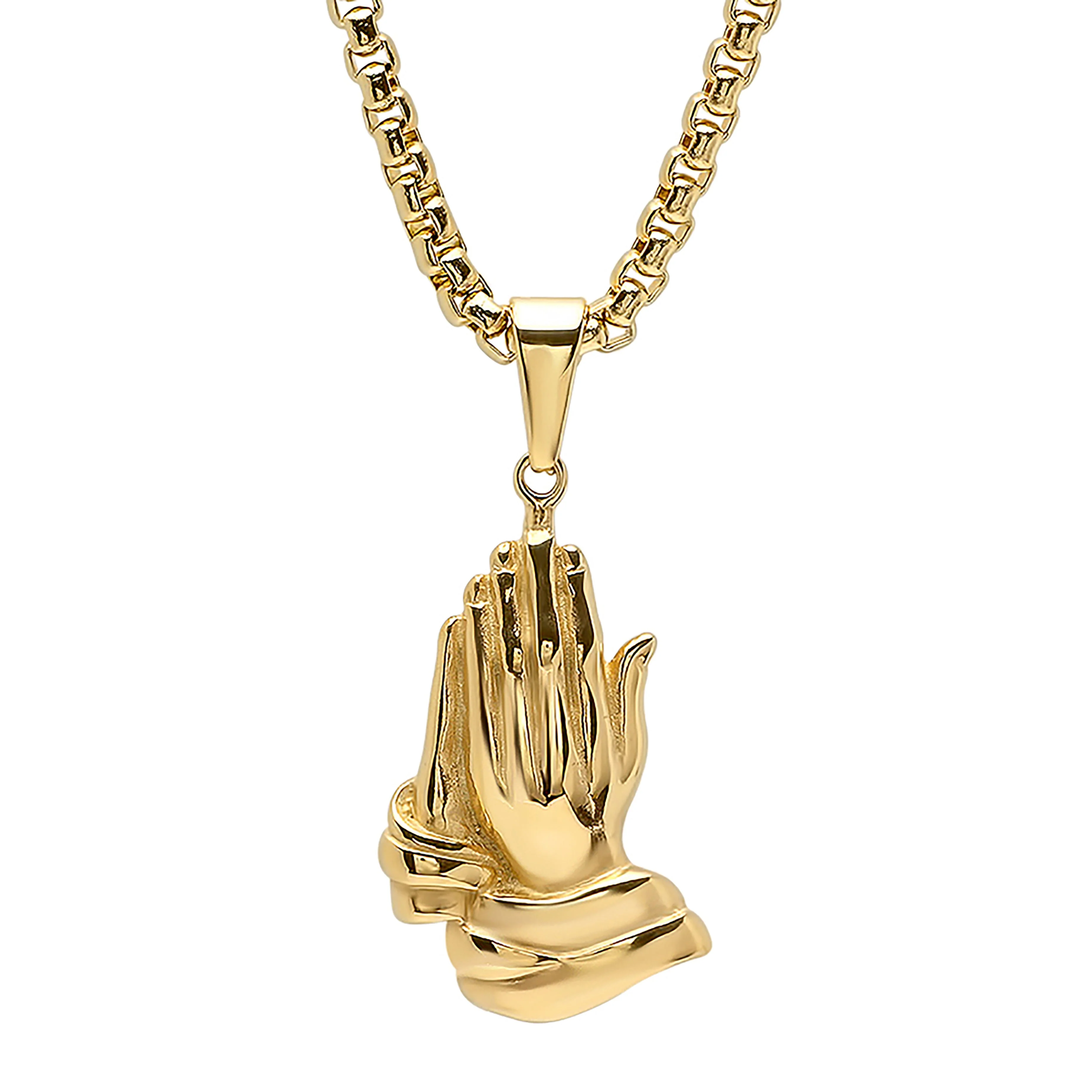 Bless Up Prayer Hands Pendant - Image 2