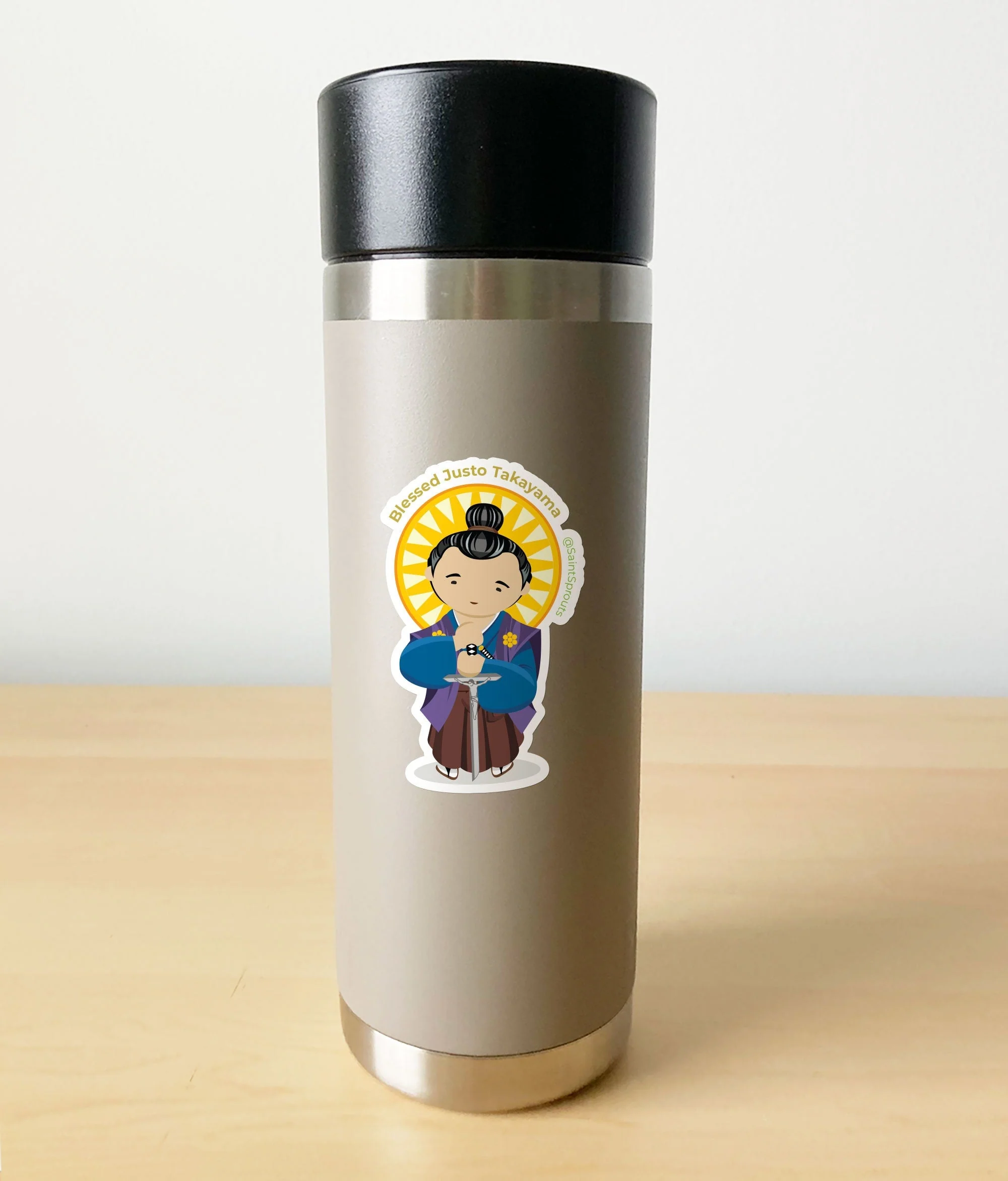 Blessed Justo Takayama Ukon Sticker - Image 3