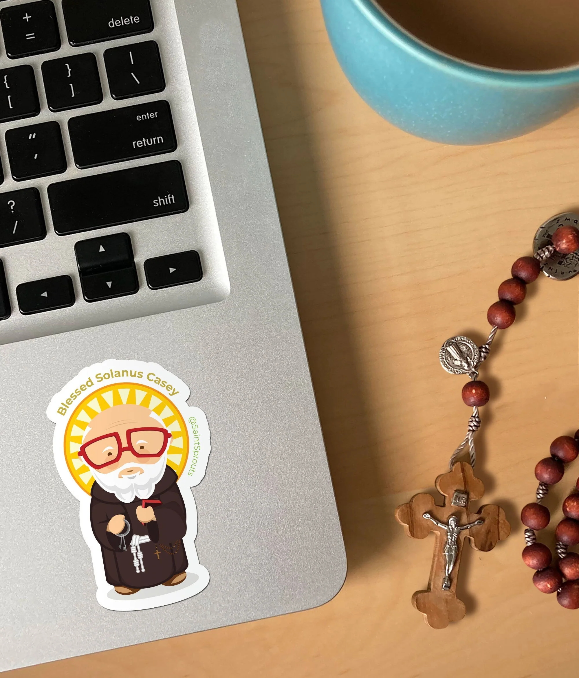 Blessed Solanus Casey Sticker - Image 2