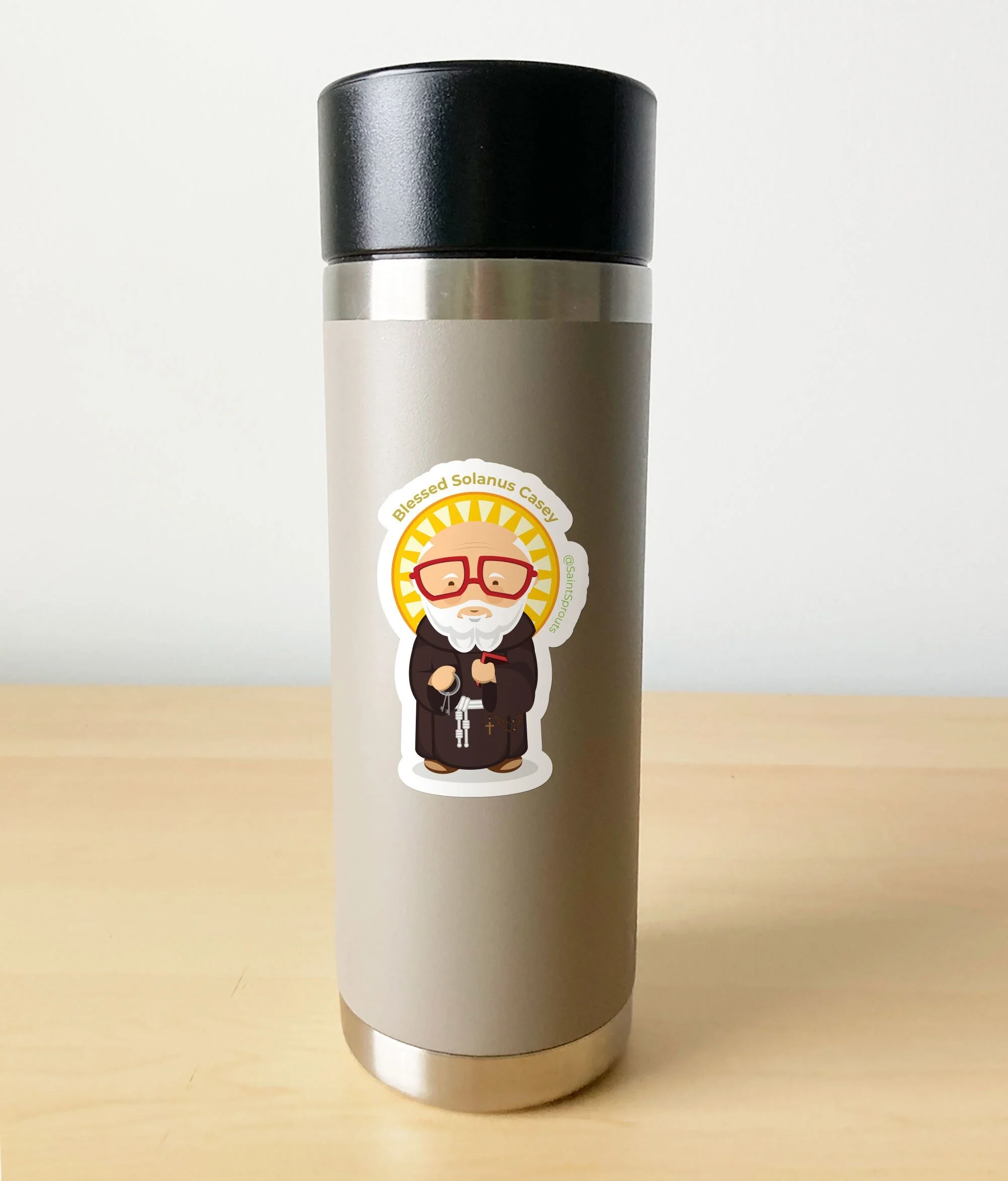 Blessed Solanus Casey Sticker - Image 3