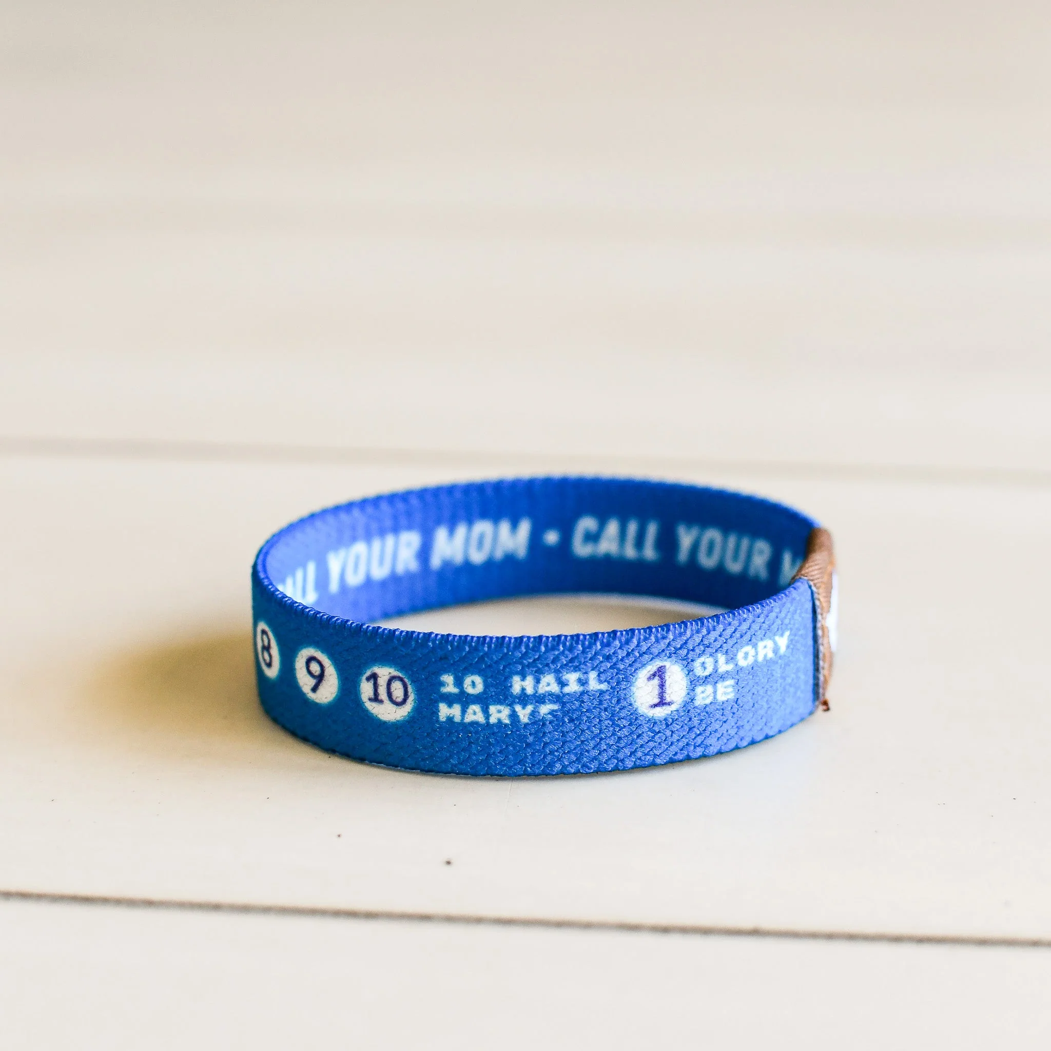 Call Your Mom Boys Rosary Bracelet - Image 6