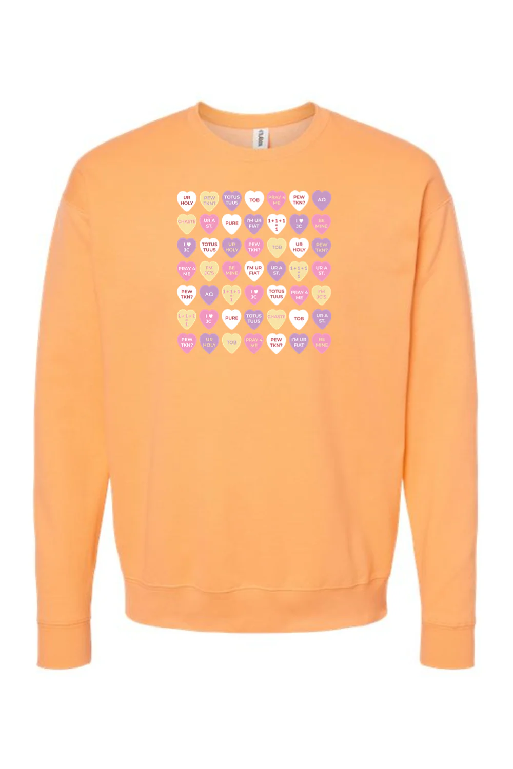 Candy Hearts - Crewneck Sweatshirt - Image 2