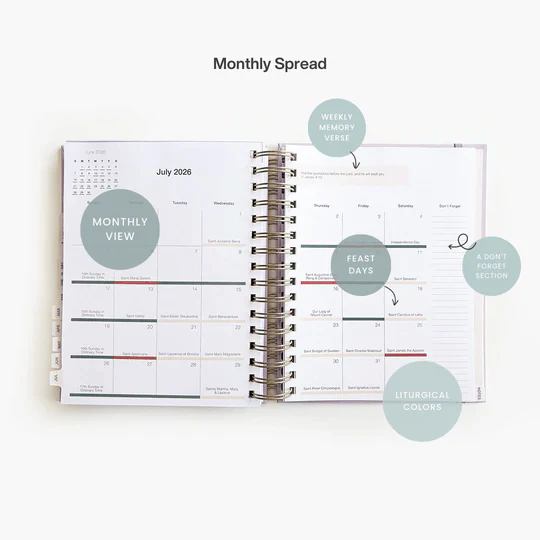 Catholic Academic Liturgical Planner // Big Layout - Image 6
