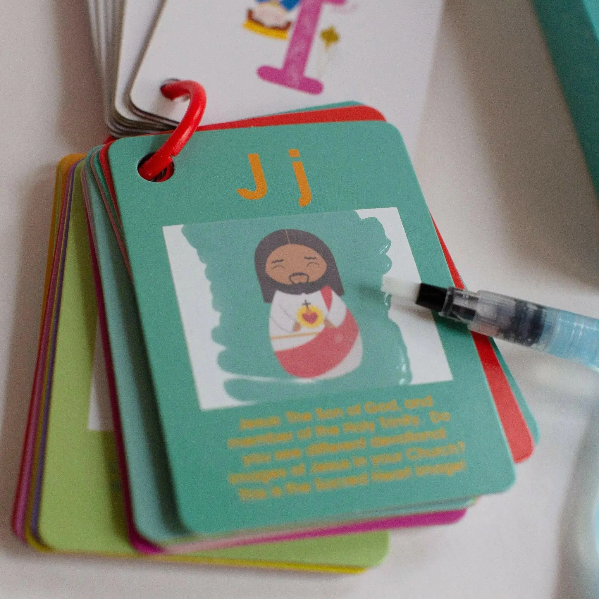 Catholic Church Alpha-Wet Water Reveal Cards - Image 3