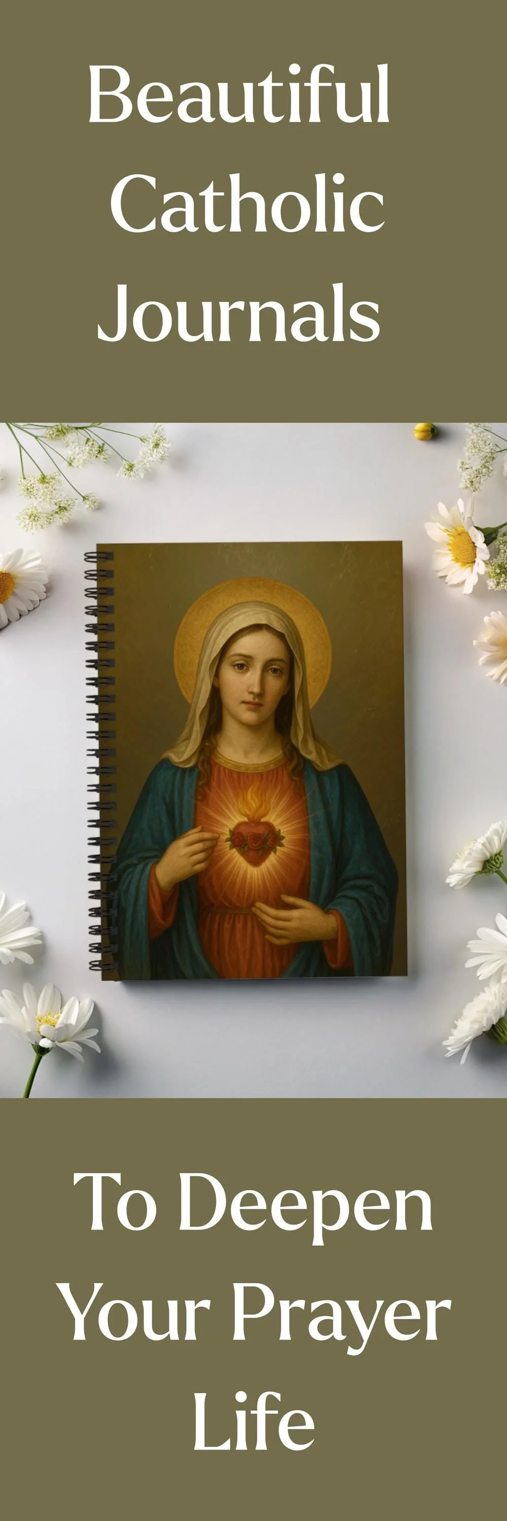 Immaculate Heart of Mary Journal Notebook - Image 10