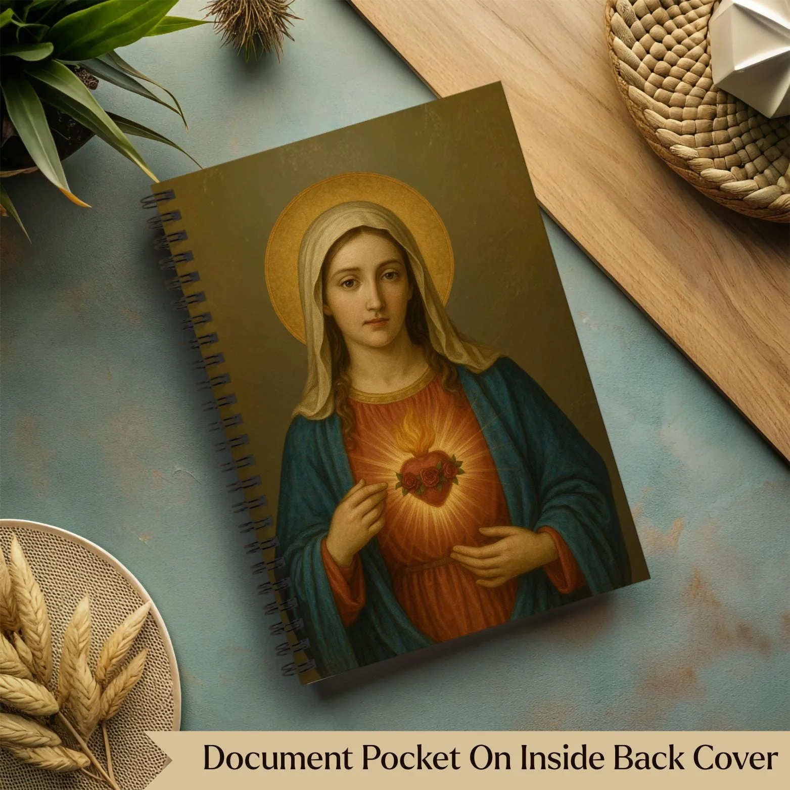Immaculate Heart of Mary Journal Notebook - Image 2