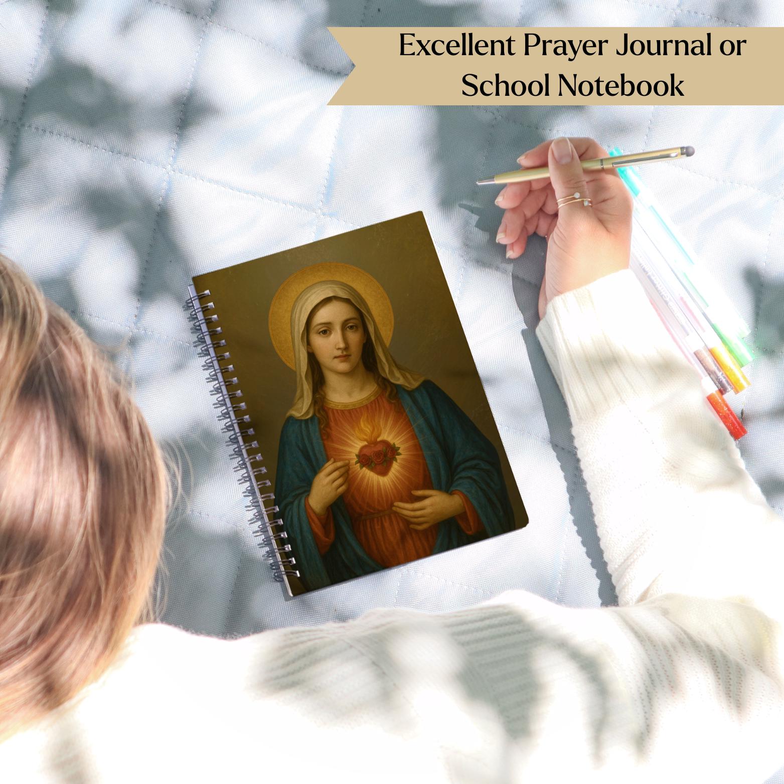 Immaculate Heart of Mary Journal Notebook - Image 6