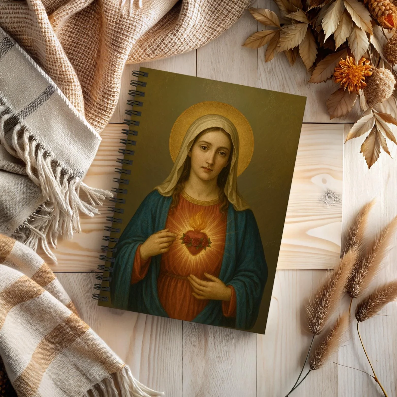 Immaculate Heart of Mary Journal Notebook - Image 8