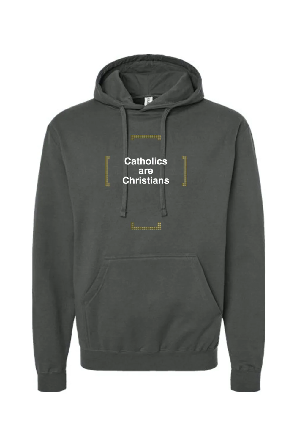 Catholics are Christians - Hoodie Sweatshirt - Image 3