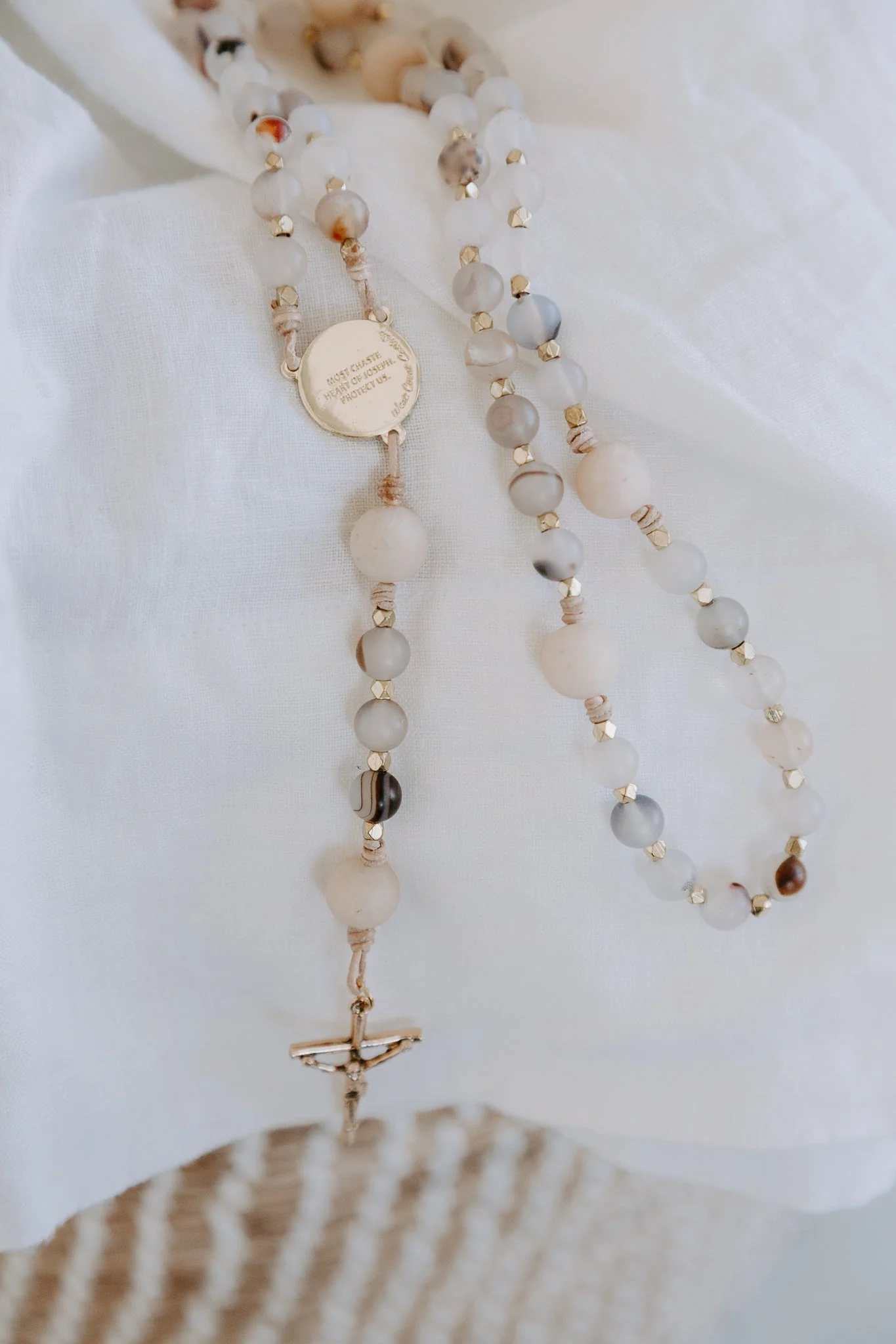 Chaste Heart Rosary - Image 4