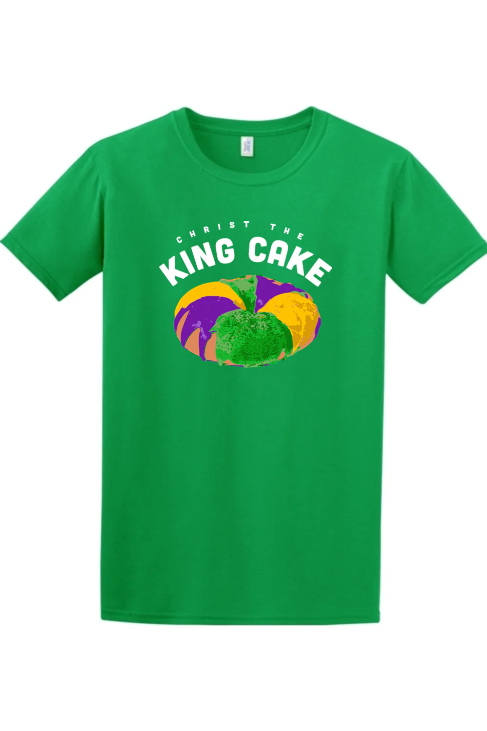 Christ the King Cake Adult T-Shirt - Image 2