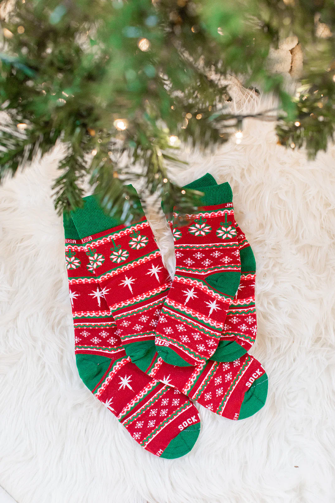 Christmas Sweater Adult Socks - Image 4