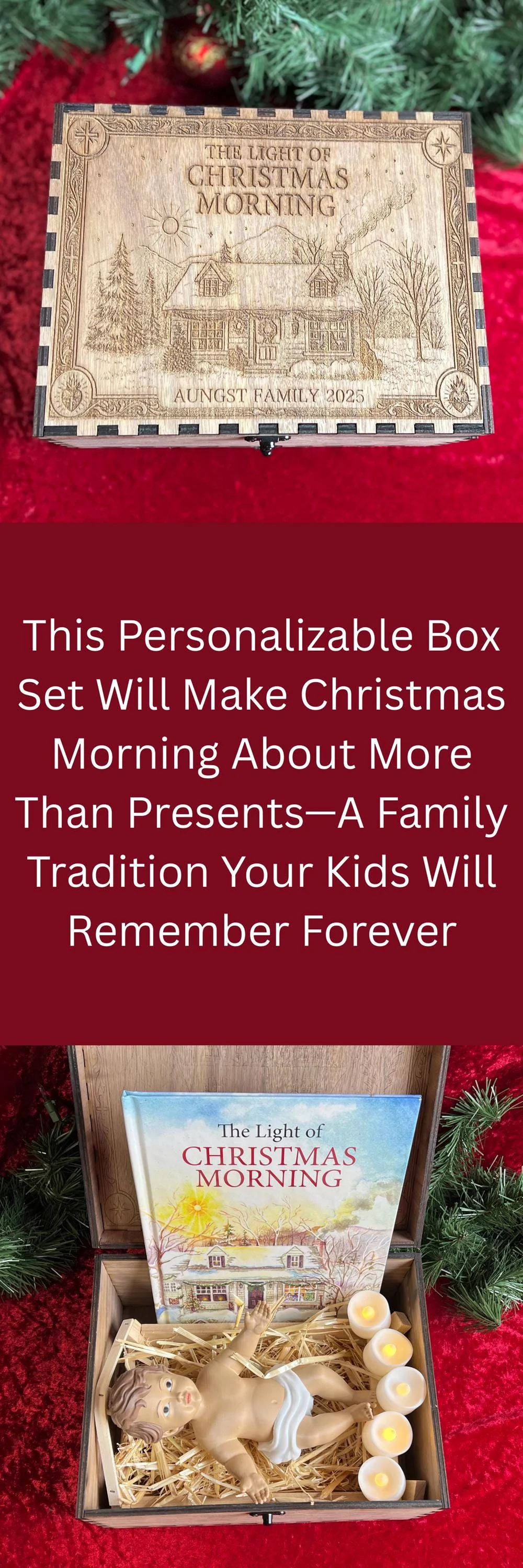 Christmas Tradition Family Activity Personalizable Box Set - Image 10