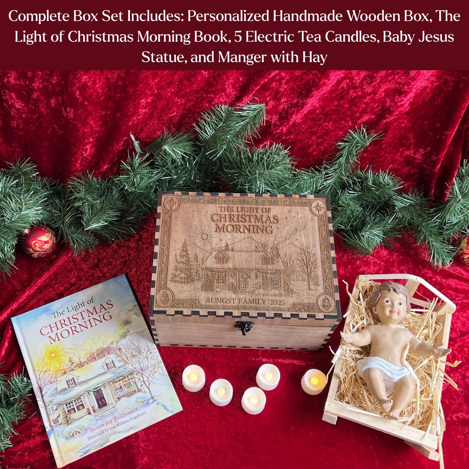 Christmas Tradition Family Activity Personalizable Box Set - Image 3