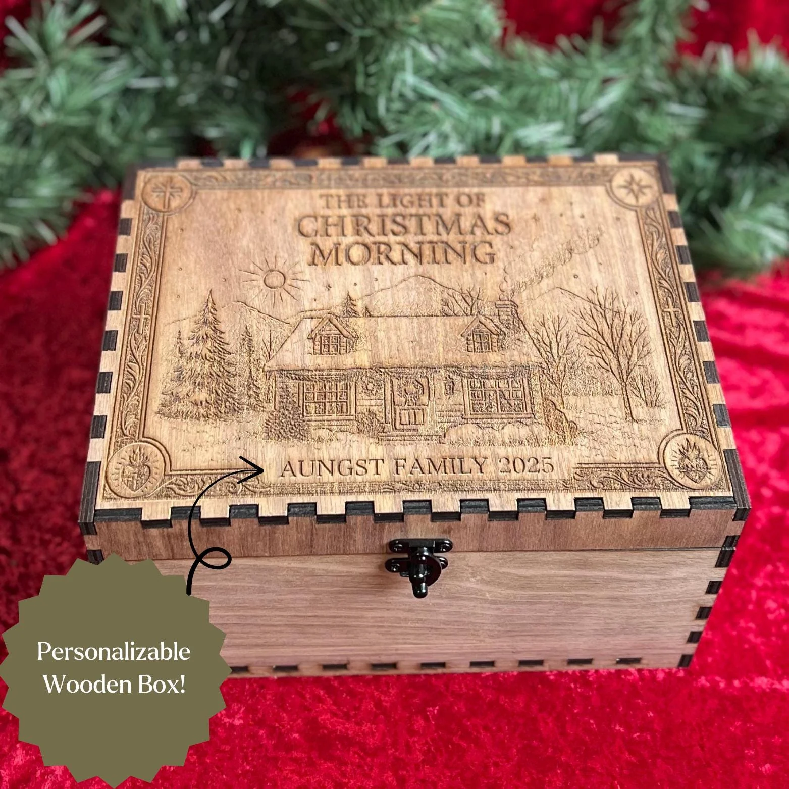 Christmas Tradition Family Activity Personalizable Box Set - Image 5