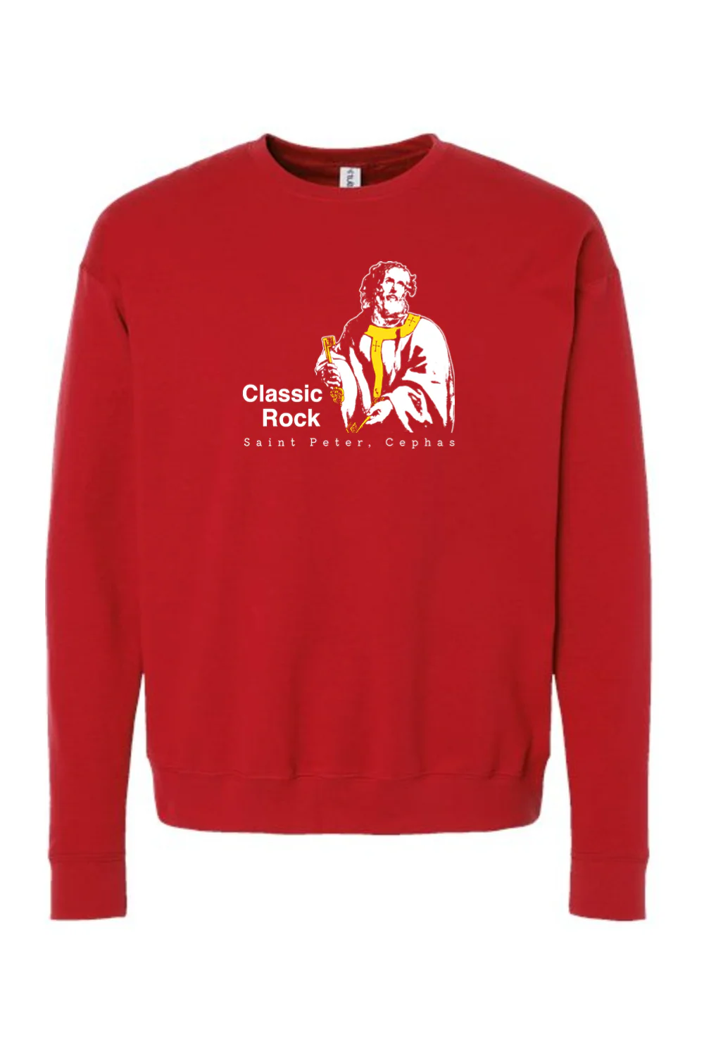 Classic Rock - St. Peter, Cephas Crewneck Sweatshirt - Image 11