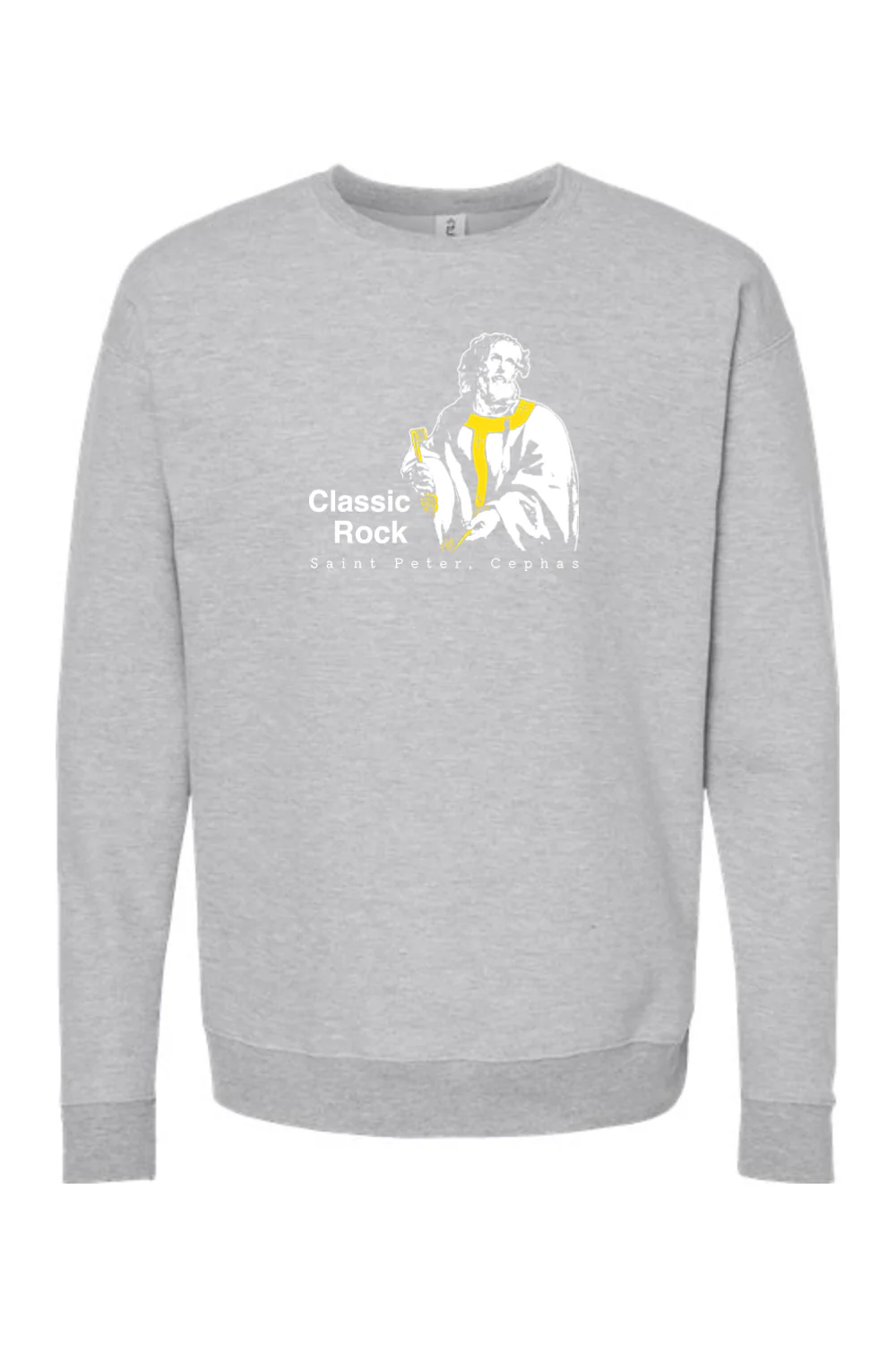 Classic Rock - St. Peter, Cephas Crewneck Sweatshirt - Image 6