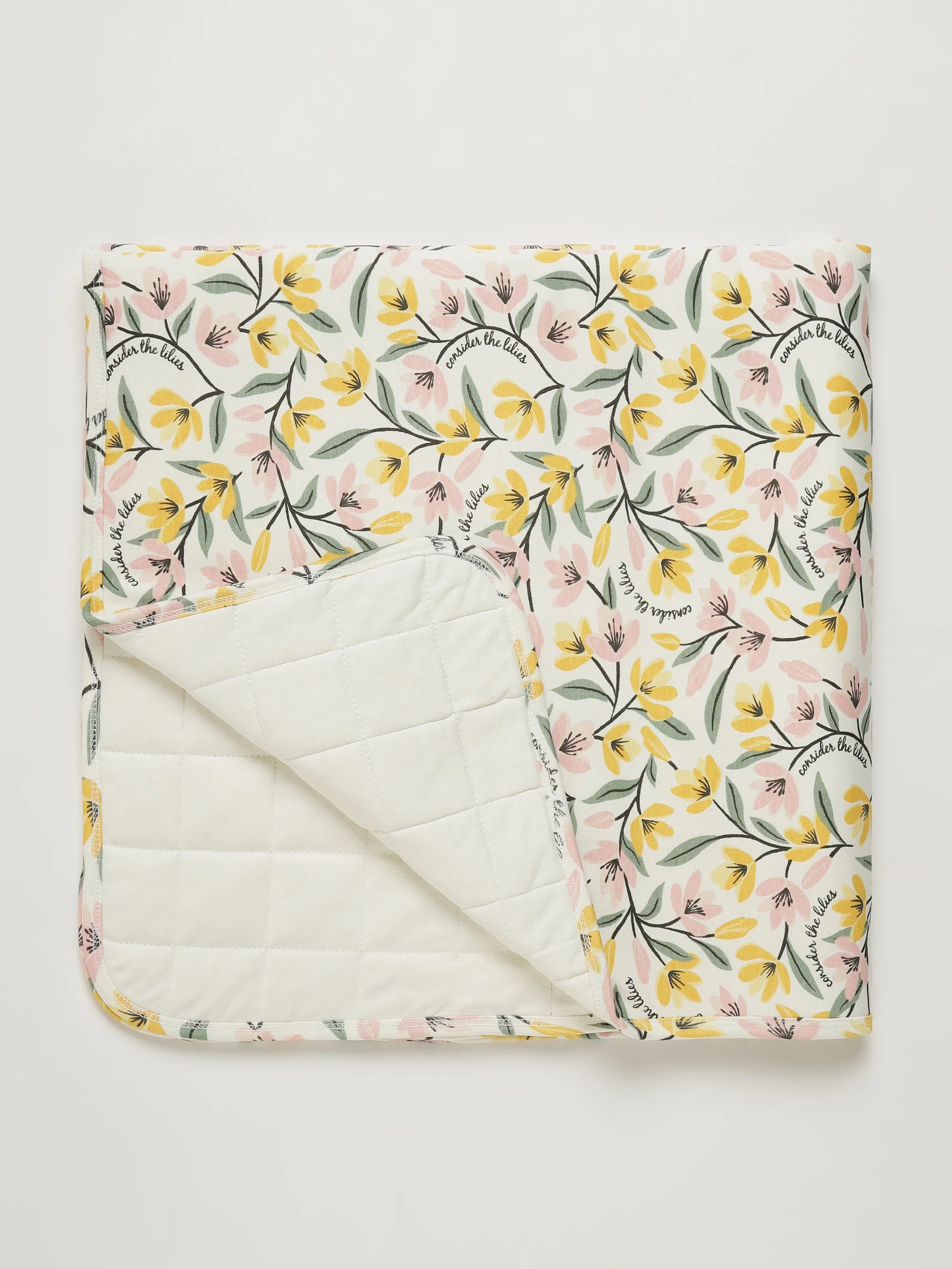 Consider the Lilies Blanket Cotton