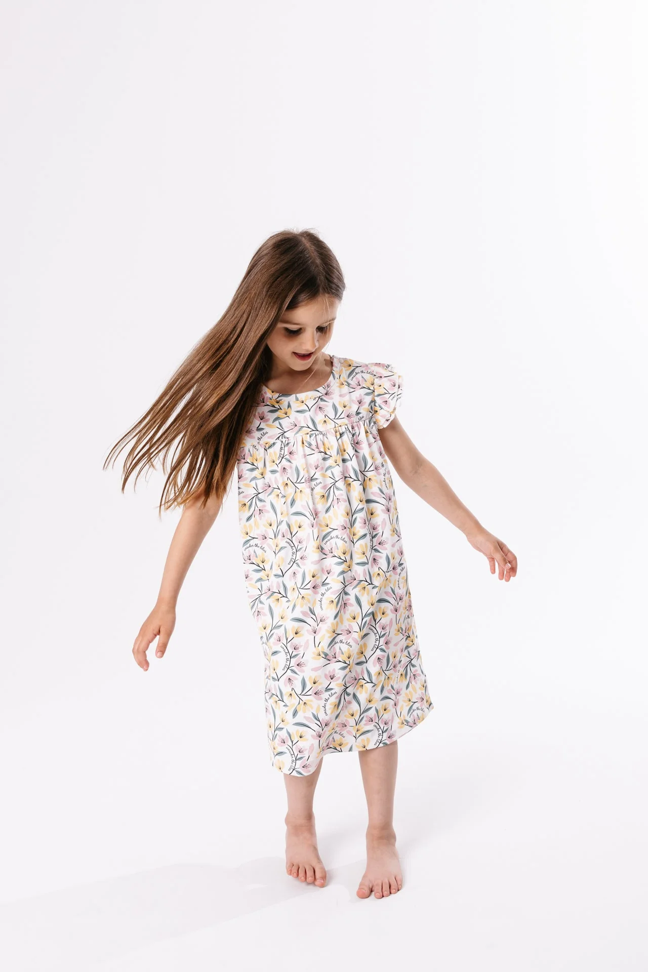 Consider the Lilies PJ Girls Nightgown Polyester - Image 7