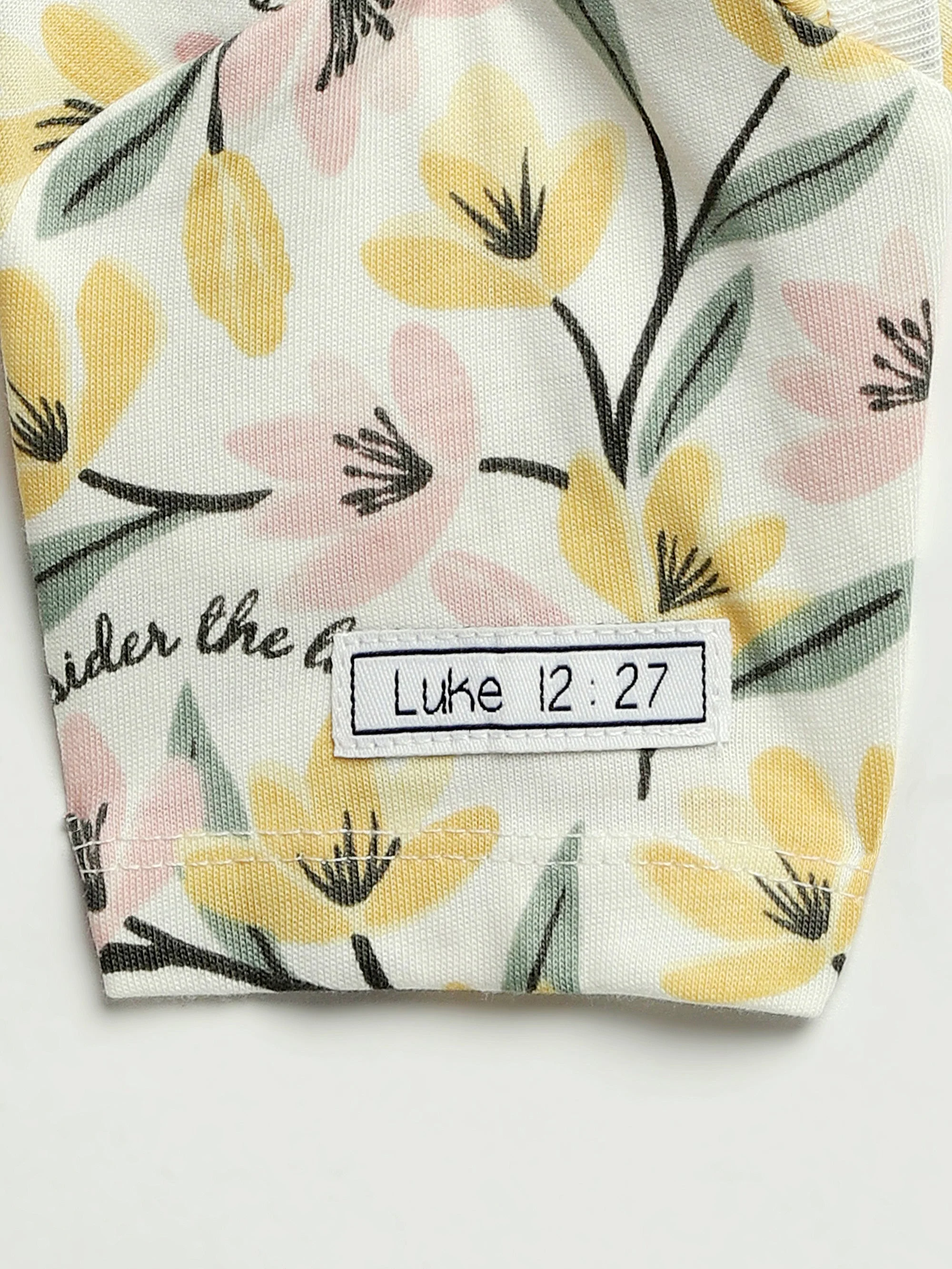 Consider the Lilies Short Sleeve Bodysuit Cotton - Image 6
