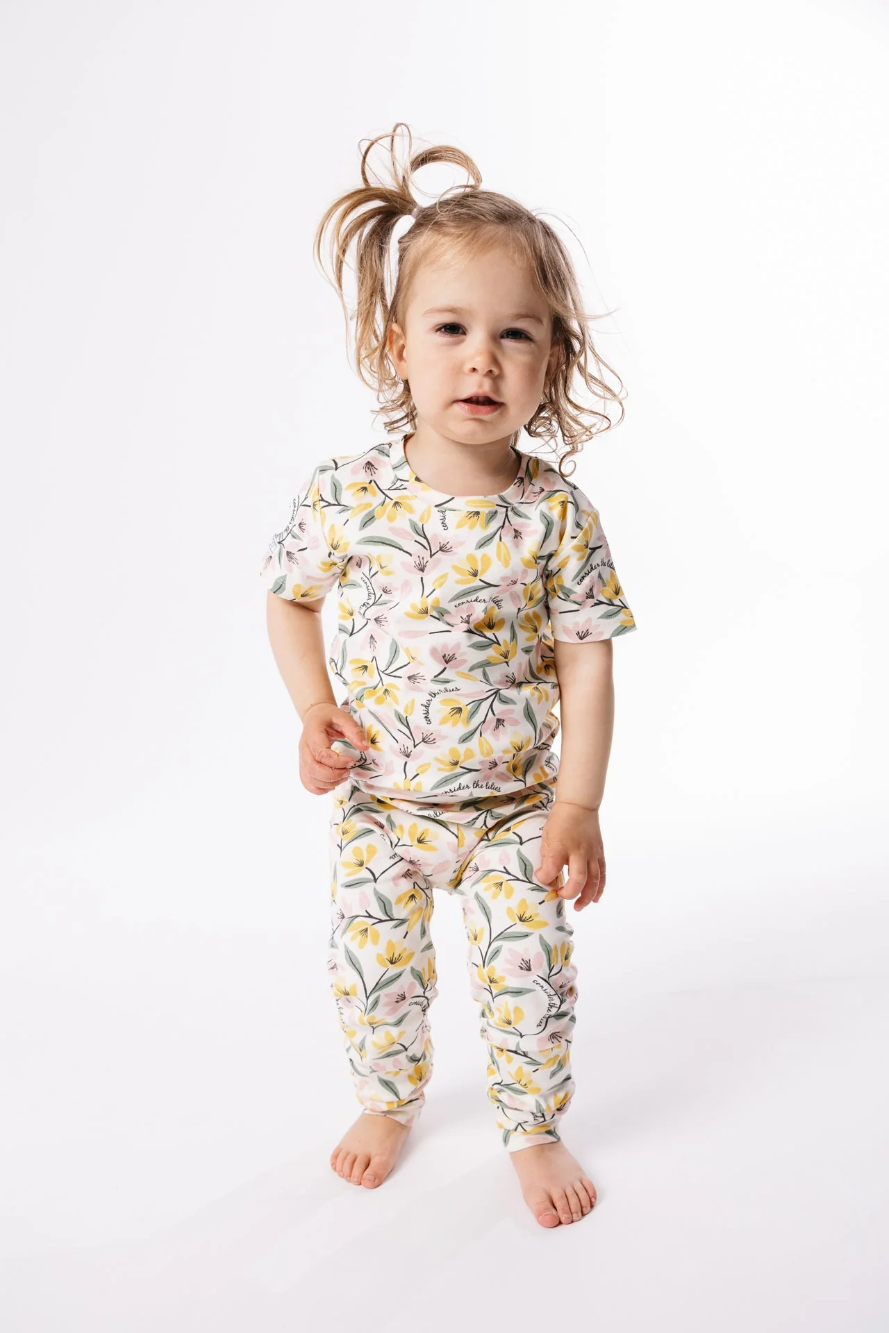 Consider the Lilies Short Sleeve Set Cotton - Image 2