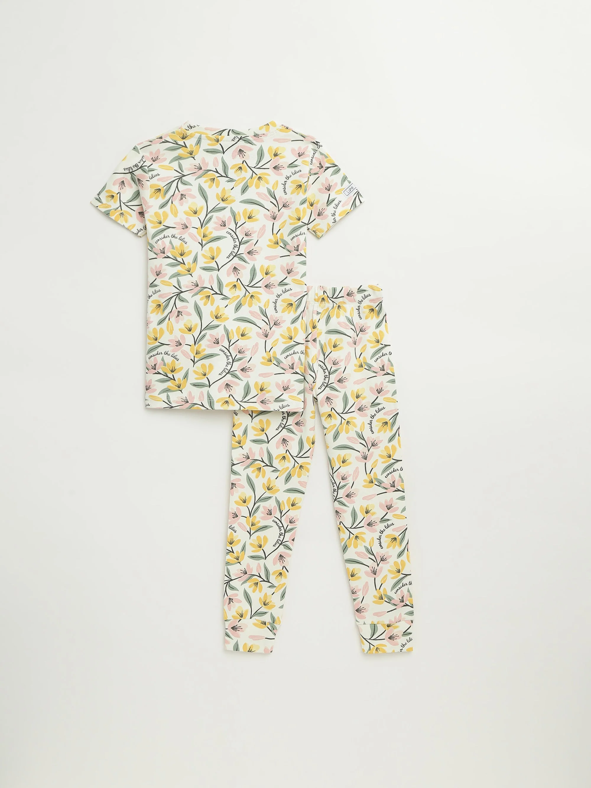 Consider the Lilies Short Sleeve Set Cotton - Image 6