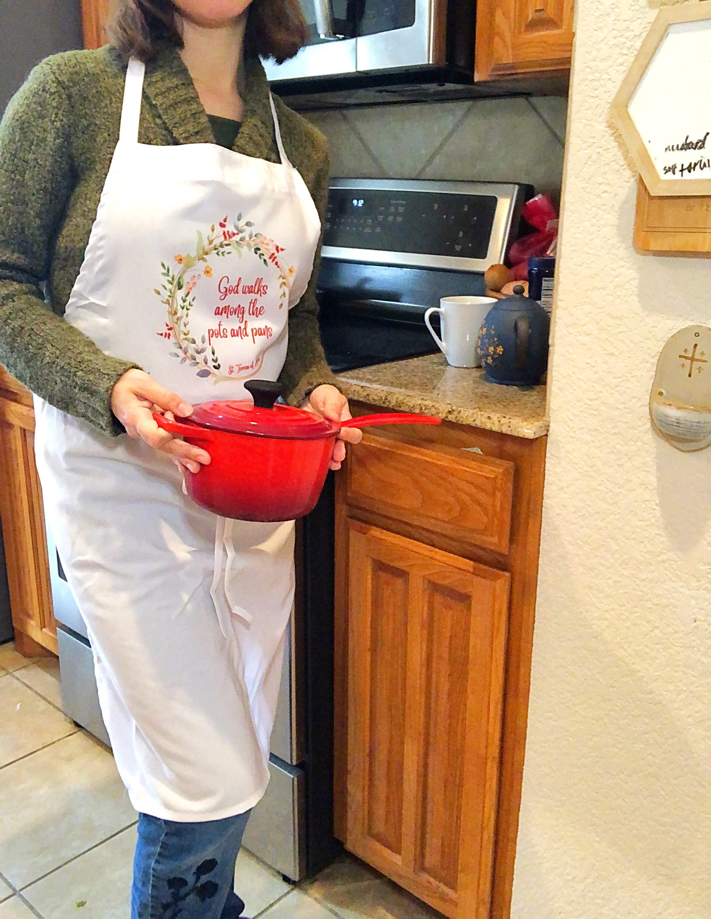 Floral Kitchen Aprons - Image 3
