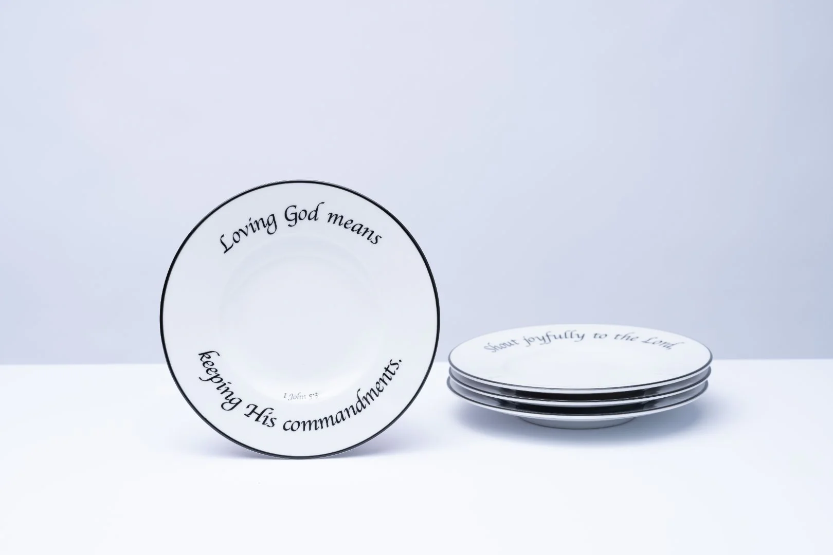 Daily Bread Appetizer Plates, Set of 4