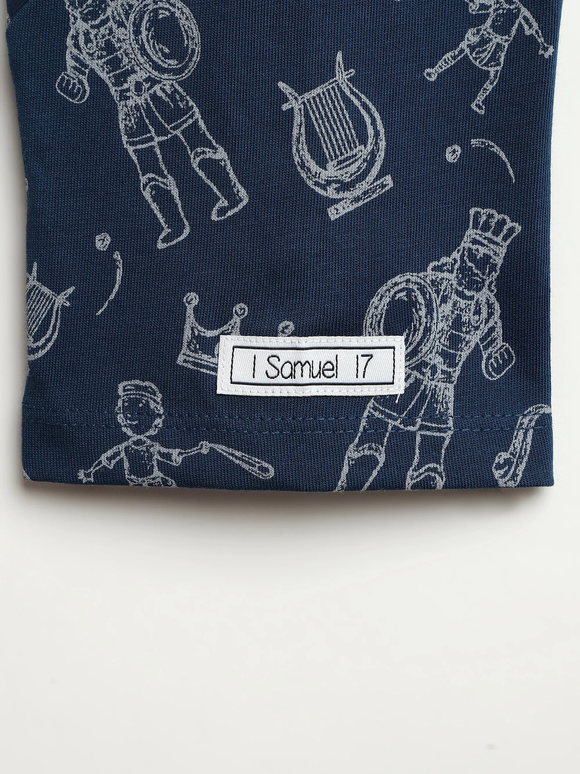 David & Goliath Sailor Blue T-Shirt Cotton - Image 2