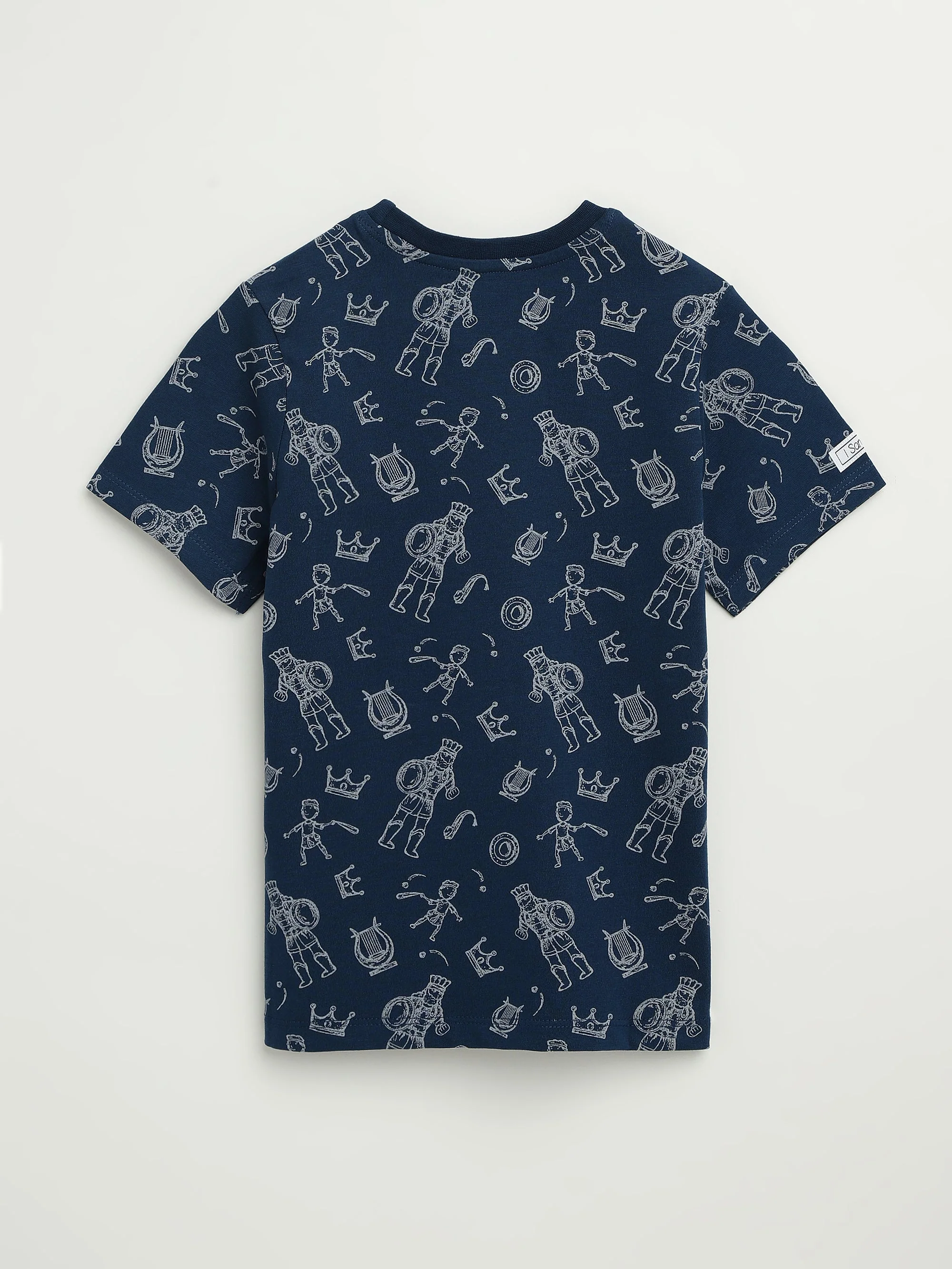 David & Goliath Sailor Blue T-Shirt Cotton - Image 3